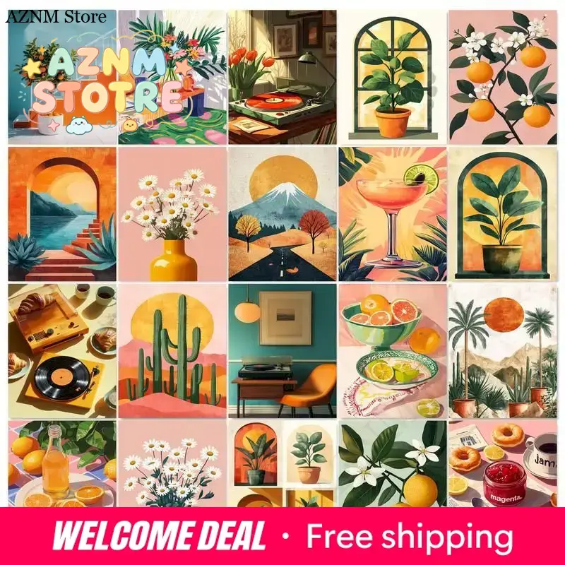 GATYZTORY Rahmen DIY Malen nac – Art Craft Flower Bewertung und Preis