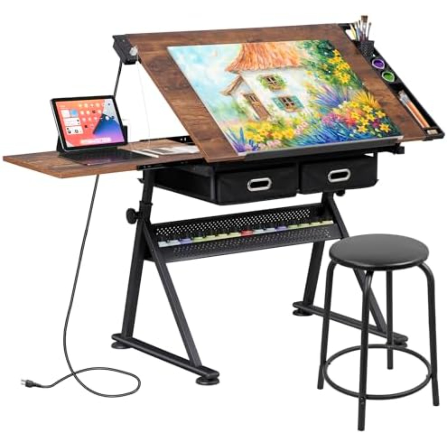 Verstellbarer Zeichentisch mit – Art Craft Us Bewertung und Preis