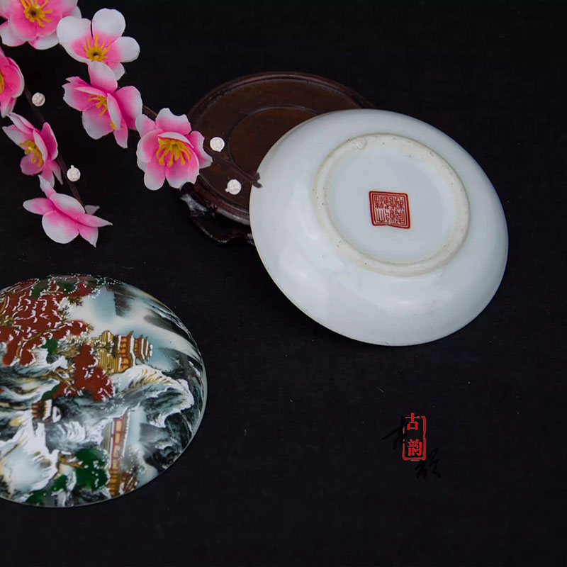 Chinesische Kalligraphie-Zubeh – Stamping Ink Pad Bewertung und Preis