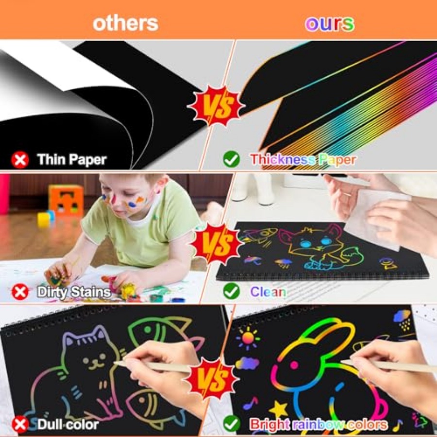 Kratzpapier-Kunsthandwerk als  – Art Craft 2 Year Olds Bewertung und Preis