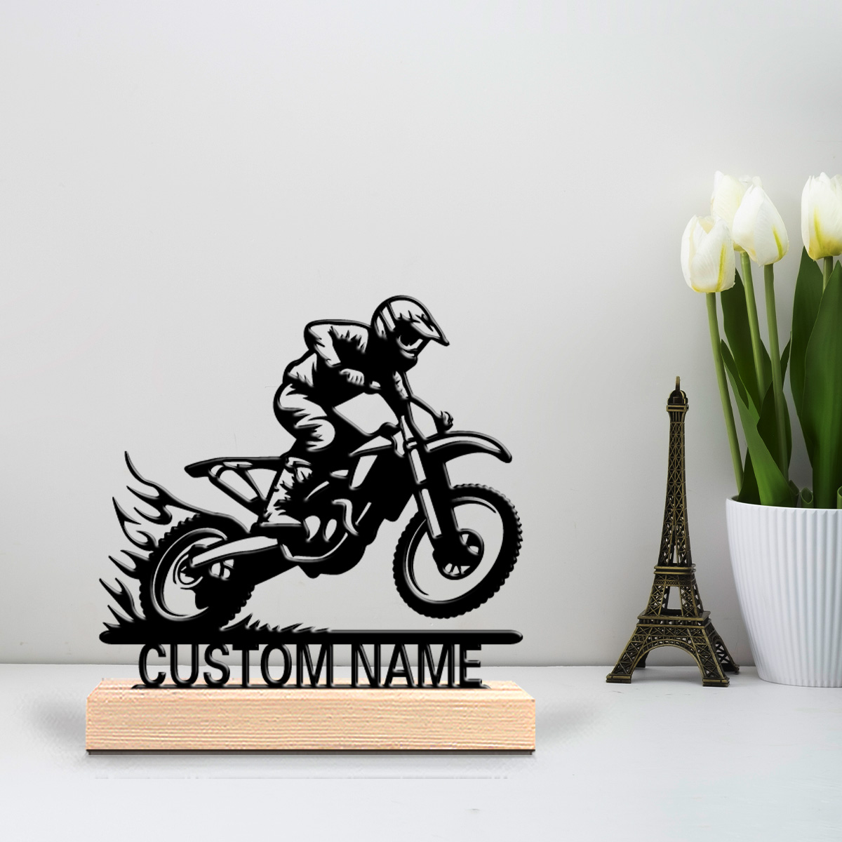 1 Stück Einfache Motorradfahre – Art Craft Names Bewertung und Preis