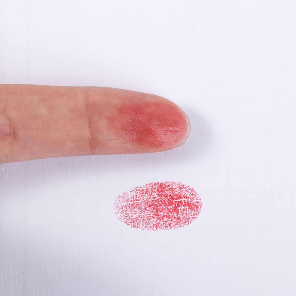 Rot-blau-schwarzes Mini-Finger – Stamping Ink Pad Bewertung und Preis
