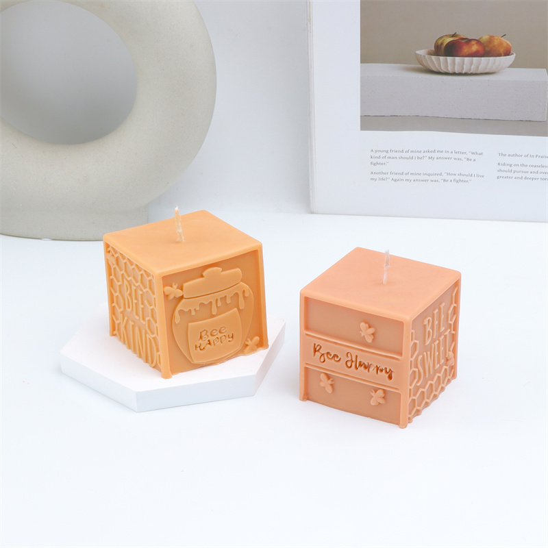3D Waben-Säulen-Bienen-Silikon – Letter S Art Craft Bewertung und Preis