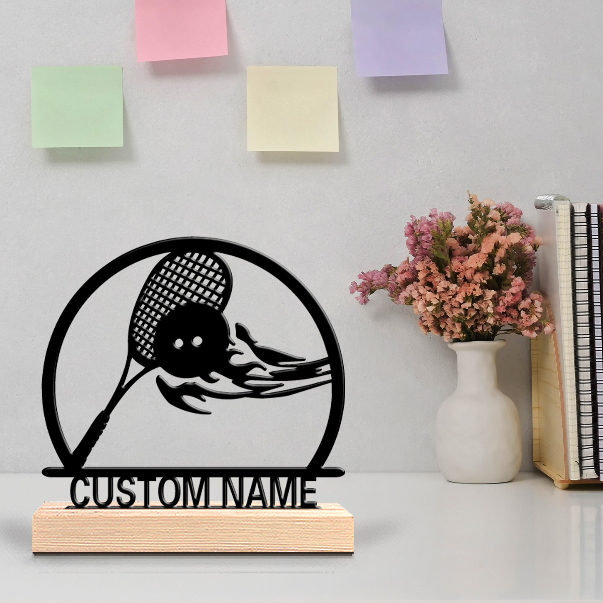 1 Stück Modische Tennis-Metall – Art Craft Names Bewertung und Preis
