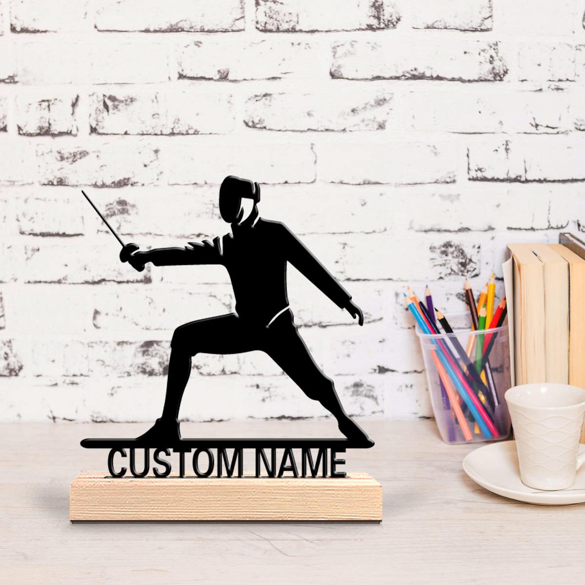 1 Stück Einfache Zaun-Skulptur – Art Craft Names Bewertung und Preis