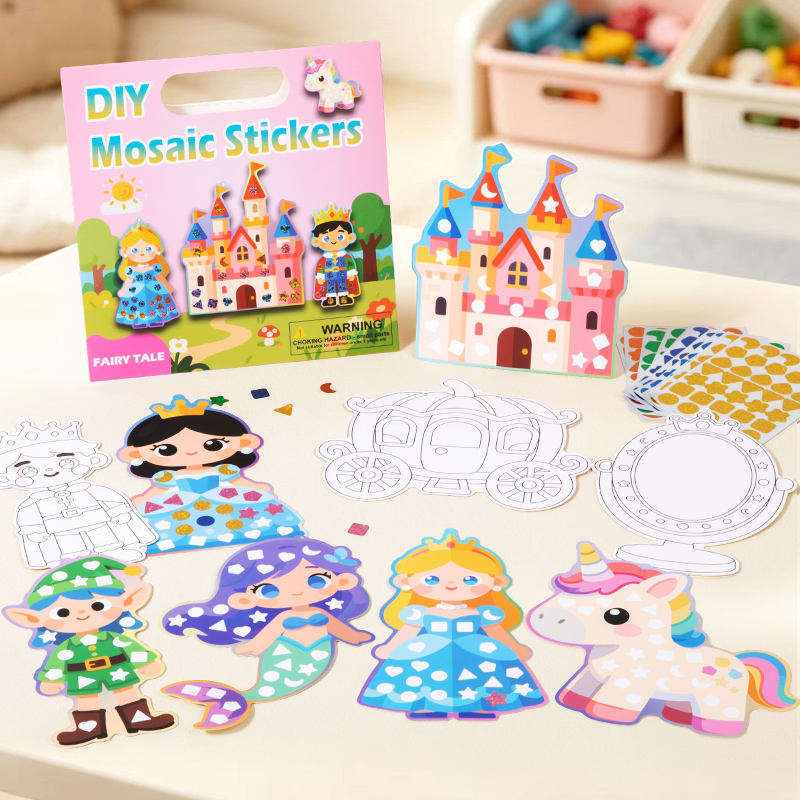 2-in-1 DIY Mosaik-Aufkleber &  – Art Craft Dinosaurs Bewertung und Preis
