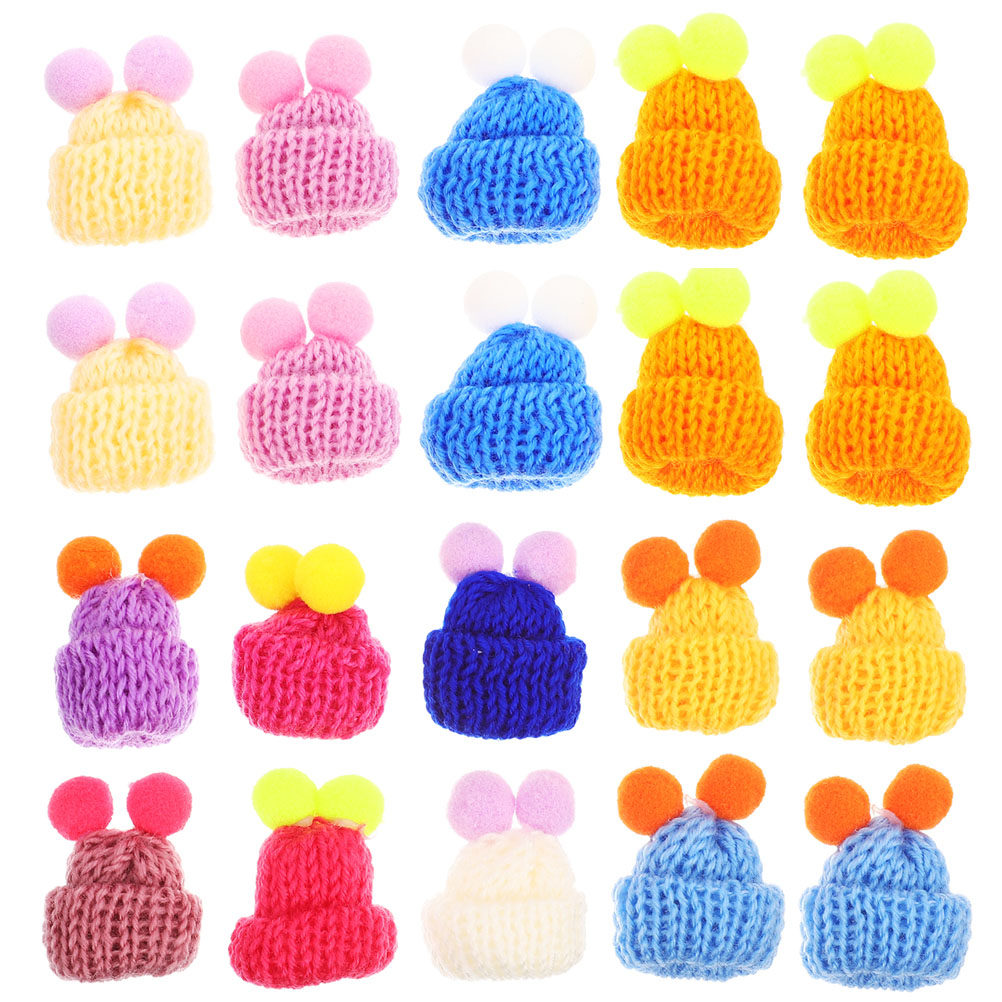 60 Stück Mini-Strickmützen aus – Art Craft Hat Bewertung und Preis