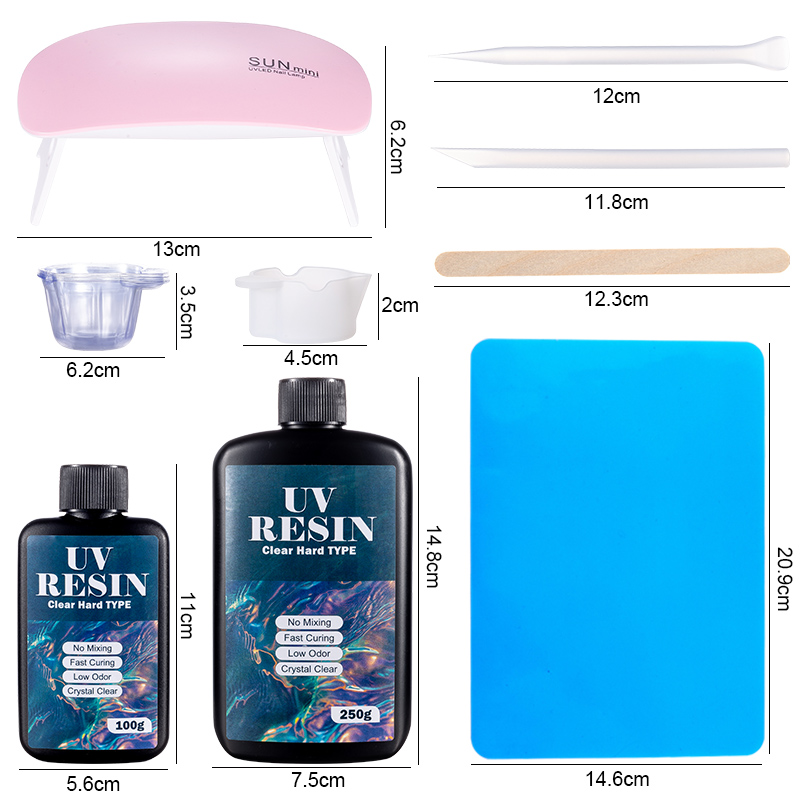 100 g/250 g klares UV-Harz, ha – Art Craft Glue Bewertung und Preis