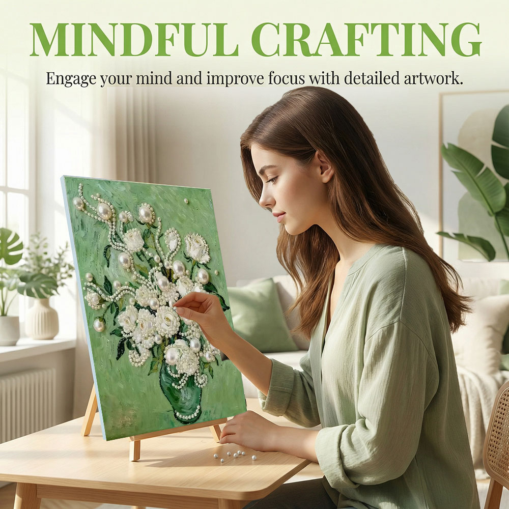 Huacan DIY Perlen-Kunstmalsets – Art Craft Rose Bewertung und Preis