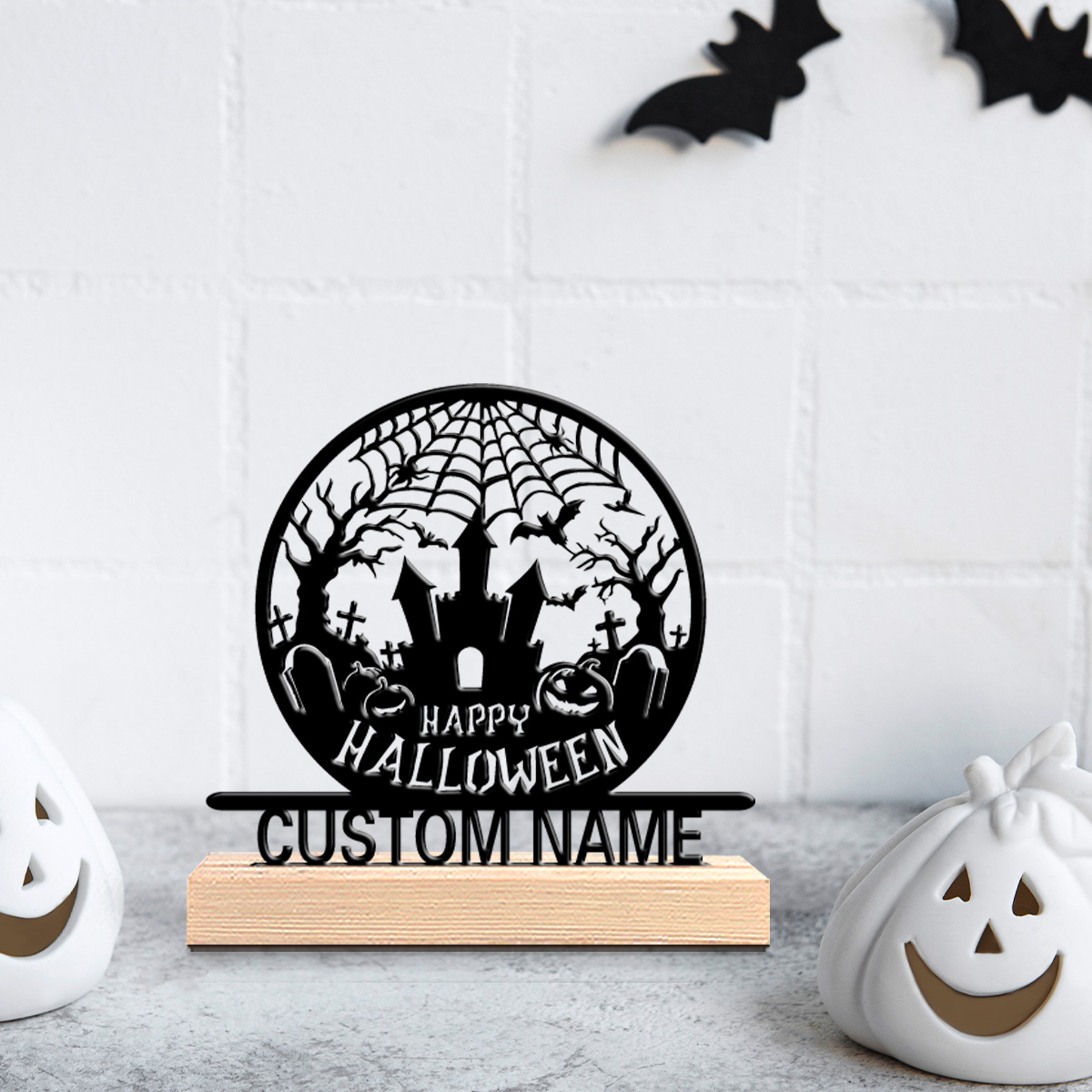 1 Stück Halloween Dunkles Schl – Art Craft Table Bewertung und Preis