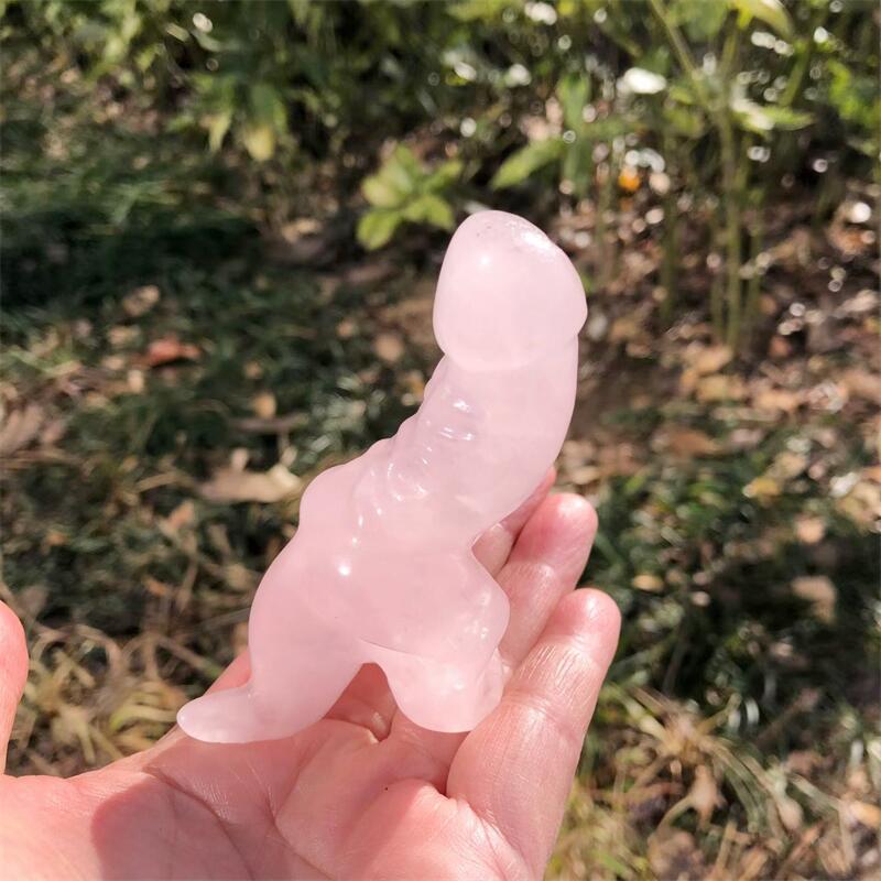 1 Stück Natürlicher Rosenquarz – Art Craft Rose Bewertung und Preis